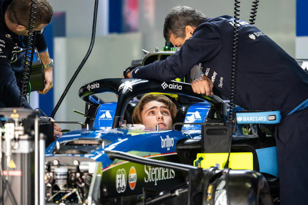 F1 - MEXICO CITY GRAND PRIX 2026 BROWNING Luke (gbr), Williams F1 Team FW48, portrait during the 2026 Formula 1 Mexico City Grand Prix, 19th round of the 2026 Formula One World Championship, WM, Weltmeisterschaft from October 30 to November 1, 2026 on the Autodromo Hermanos Rodriguez, in Mexico City, Mexico - Mexico CityMexico  Copyright: xALBERTOxVIMERCATIx