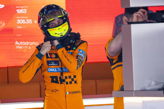 F1 - MEXICO CITY GRAND PRIX 2026 FORNAROLLI Leonardo (ita), McLaren F1 Team MCL38, portrait during the 2026 Formula 1 Mexico City Grand Prix, 19th round of the 2026 Formula One World Championship, WM, Weltmeisterschaft from October 30 to November 1, 2026 on the Autodromo Hermanos Rodriguez, in Mexico City, Mexico - Mexico CityMexico  Copyright: xJulienxDelfossex