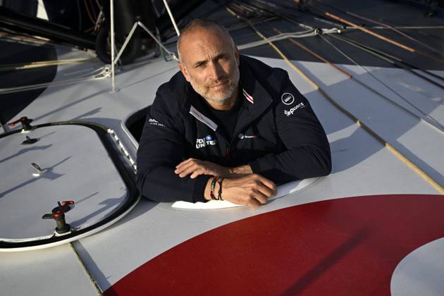 ROUTE DU RHUM 2026 - Fabrice AMEDEO PHOTOPQR OUEST FRANCE Marc OLLIVIER ; SAINT-MALO ; 29 10 2026 ; Fabrice AMEDEO skipper IMOCA FDJ United - Océan Calling dans le village de la course La Route du Rhum Destination Guadeloupe ce jeudi 29 octobre 2026 à Saint-Malo (Ille-et-Vilaine). Skippers before *Route du Rhum – Destination Guadeloupe* race village in Saint-Malo (Ille-et-Vilaine) on Thursday, October 29, 2026. SAINT-MALO France  Copyright: xPHOTOPQR OUESTxFRANCE MAXPPPxMarcxOLLIVIERx 20261029OFR2476 20261029OFR2487