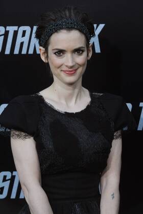 Schauspielerin Winona Ryder während der Filmpremiere von - Star Trek - in Los Angeles -  (LAP2009043027)