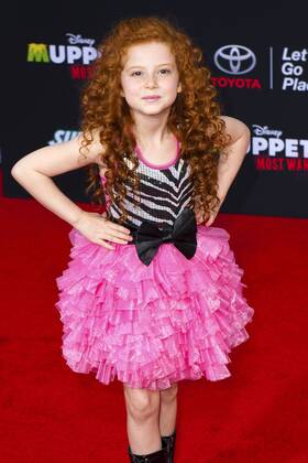 Francesca Capaldi bei der Premiere des Kinofilms Muppets Most Wanted im El Capitan Theatre, Hollywood. Los Angeles, 11.03.2014 Foto:xD.xStarbuckx xFuturexImage