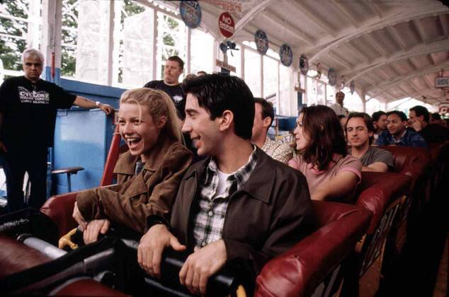 Julie (Gwyneth Paltrow), Tom (David Schwimmer) 1995 UnitedArchives01359979
