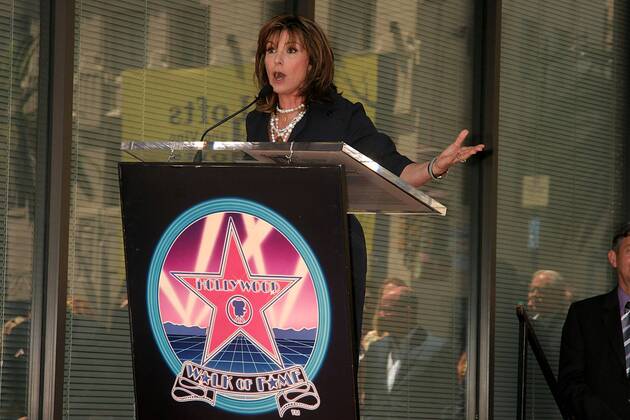 June 11, 2008 - Hollywood, California, U.S. - I13366CHW.SUSAN SAINT JAMES STAR CEREMONY ON THE HOLLYWOOD BLVD WALK OF FAME .HOLLYWOOD & VINE, HOLLYWOOD, CA .06 11 08.SUSAN SAINT JAMES - ZUMAw87_ 20080611_gaf_w87_074