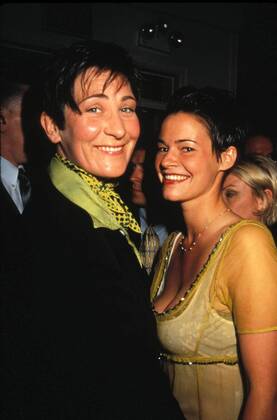Sept. 24, 2007 - 6TH ANNUAL BOATHOUSE ROCK TO BENEFIT AMFAR NEW YORK CITY 06-09-1997.K.D. LANG AND GIRLFRIEND LEISHA HAILEY. KELLY JORDAN- - ZUMAg49_ 20070924_gaf_g118_117