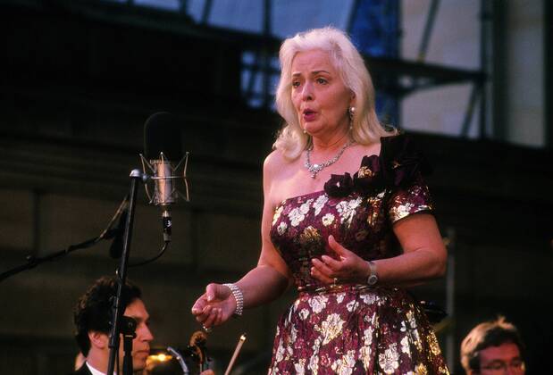 Gwyneth Jones, 85. Geburtstag am 7. November Opernsängerin Gwyneth Jones 1995 in Berlin