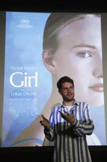 Director Lukas Dhont pictured during a press conference of the VAF, Flemish audiovisual foundation, regarding the Belgian selection for the Cannes Film Festival, Thursday 12 April 2018, in Brussels. NICOLASxMAETERLINCK 05328058
