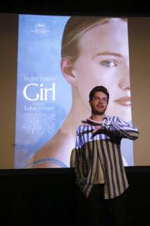 Director Lukas Dhont pictured during a press conference of the VAF, Flemish audiovisual foundation, regarding the Belgian selection for the Cannes Film Festival, Thursday 12 April 2018, in Brussels. NICOLASxMAETERLINCK 05328057
