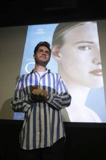 Director Lukas Dhont pictured during a press conference of the VAF, Flemish audiovisual foundation, regarding the Belgian selection for the Cannes Film Festival, Thursday 12 April 2018, in Brussels. NICOLASxMAETERLINCK 05328060