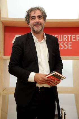 Frankfurt Book Fair 2018 Journalist Deniz Yücel on 12 10 2018 at the Frankfurt Book Fair 20181012MWI316