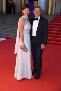 Richy Mueller with wife Christl Stumhofer at the Leipzig Opera Ball in the Leipzig Opera on 13 10 2018