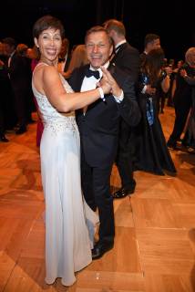 Richy Mueller with wife Christl Stumhofer at the Leipzig Opera Ball in the Leipzig Opera on 13 10 2018