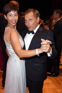 Richy Mueller with wife Christl Stumhofer at the Leipzig Opera Ball in the Leipzig Opera on 13 10 2018