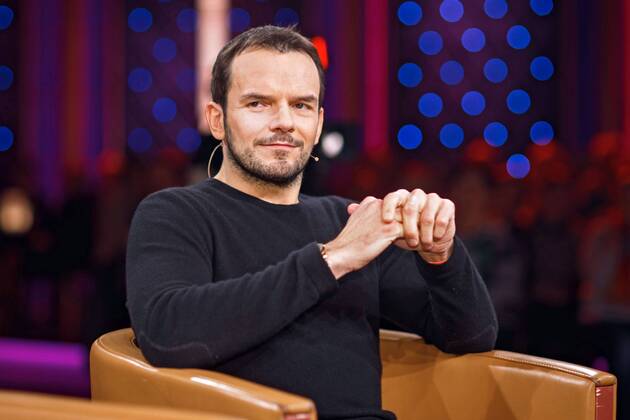 MDR Riverboat TV cook Steffen Henssler on the occasion of the recording of the MDR talk show Riverboat on 18 01 2019 in Studio 3 of the Mediacity Leipzig 20190118SFL0022