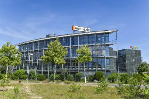 mobile de, administration, Europarc Dreilinden, Kleinmachnow, Brandenburg