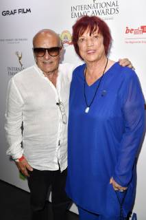 Volker Schlöndorff and Regina Ziegler at the reception for the Semi Final Round of Judging of the International Emmy Awards 2019 at the China Club Berlin, 26 06 2019 Foto:xF.xKernx xFuturexImage