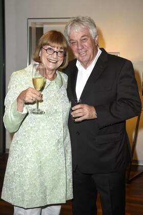 Rolf Zuckowski with his wife Monika Zuckowski at the ALS Night 2019 in the representative office of the Würth Group Berlin, 16 09 2019 Foto:xN.xKubelkax xFuturexImage