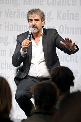 Frankfurt Book Fair 2019 Journalist Deniz Yücel on 16 10 2019 at the Frankfurt Book Fair 20191016MWI6595