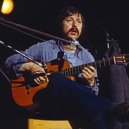 Wolf Biermann, deutscher Lyriker und Liedermacher, Deutschland 1970er Jahre. German singer and songwriter, Germany 1970s. Copyright: KPA Nur redaktionelle Nutzung. Editorial usage only. UnitedArchives55001622 !ACHTUNG AUFNAHMEDATUM GESCHÄTZT!