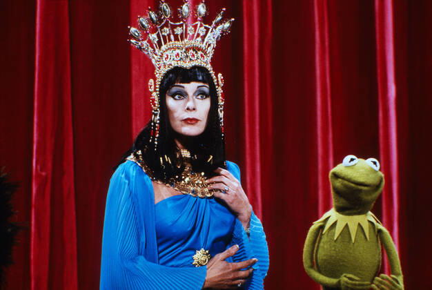 The Muppet Show, Fernsehserie, USA Großbritannien 1976 - 1981, Comedyshow mit Puppen und Gaststar Elke Sommer Copyright: KPA Nur redaktionelle Nutzung. Editorial usage only. UnitedArchives55020668 !ACHTUNG AUFNAHMEDATUM GESCHÄTZT!