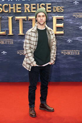 Ludwig Trepte at the premiere of the movie Die fantastische Reise des Dr Dolittle at Zoo Palast Berlin, 19 01 2020 Foto:xT.xBartillax xFuturexImage