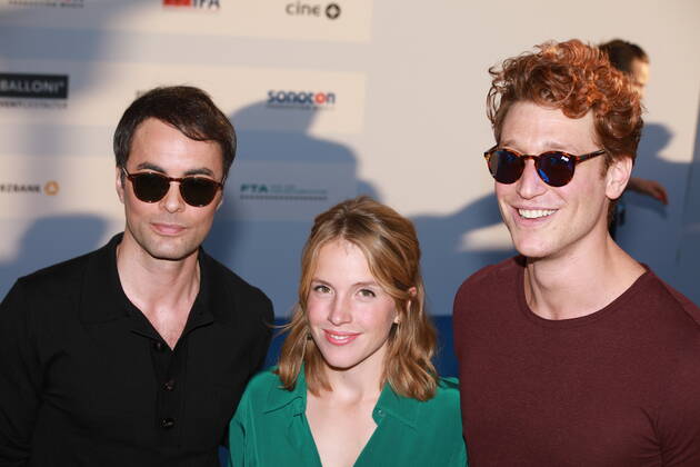 127 Nikolai Kinski, Paula Kalenberg, Daniel Donskoy, Producers Party 2018, Restaurant Auster, Berlin, 07 06 2018, Berlin Germany, Germany Copyright: xPOP-EYE RenexduxVinagex 10098372_3I0A1008