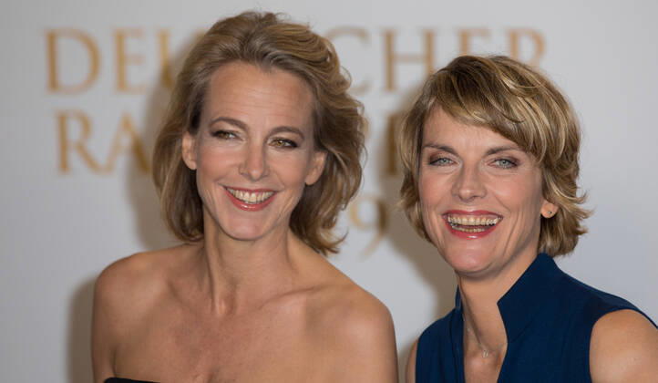 Hamburg, Germany 25 September 2019 German Radio Award 2019 in Hamburg Julia Jaekel and Marietta Slomka Elbphilharmonie Hamburg. Copyright: xFotostandx xJacobsx