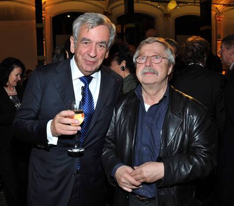 10 years BKM V l Michael Naumann, Wolf Biermann at the festive event 10 years BKM Commissioner of the Federal Government for Culture and Media in the Martin Gropius Bau in Berlin on 28 10 2008 Copyright IMAGO Krohn IMAGO Foto News Agentur Berlin Copyright: xEventpressxKrohnx