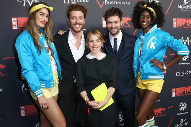 Daniel Donskoy and Paula Kalenberg Bunte New Faces Award Film 2018 at Spindler Klatt in Berlin Copyright: xEventpressxRadkex