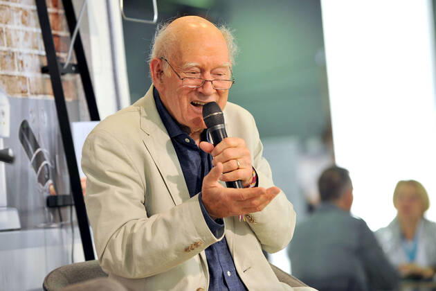 Frankfurt Book Fair 2021 Author Franz Hohler on 22 10 2021 at the Frankfurt Book Fair 20211022MWI14208