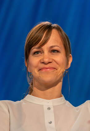 FRANKFURT AM MAIN, Germany - October 20 2019: Tabea Steiner at 71st Frankfurt Book Fair Buchmesse Frankfurt FRANKFURT AM MAIN, Germany - October 20 2019: Tabea Steiner (swiss author) at 71st Frankfurt Book Fair Buchmesse Frankfurt Copyright: xZoonar.com MarkusxWissmannx zoonar_14522898
