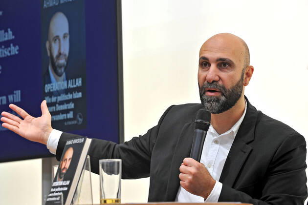 Frankfurt Book Fair 2022 Author Ahmad Mansour on 21 10 2022 at the Frankfurt Book Fair 20221019MWI48726