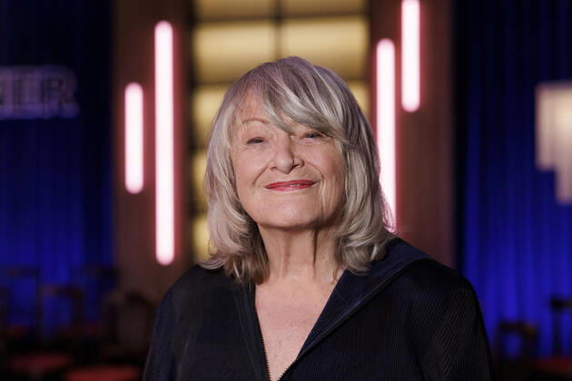 Feminist Alice Schwarzer at the recording of the WDR talk show Kölner Treff at WDR Studio BS 2 Cologne, 15 11 2022 NRW Germany Copyright: xChristophxHardtx
