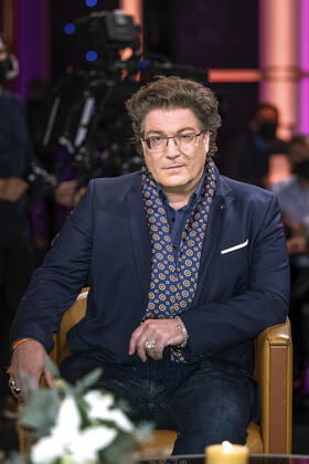 MDR Riverboat actor Francis Fulton Smith on the occasion of the recording of the MDR talk show Riverboat on 25 11 2022 in the Mediacity Leipzig 20221125SFL0030