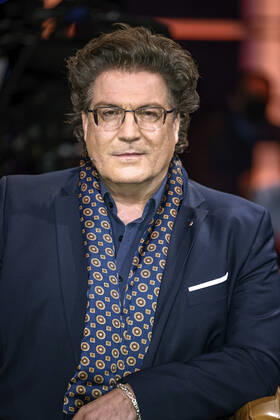 MDR Riverboat actor Francis Fulton Smith on the occasion of the recording of the MDR talk show Riverboat on 25 11 2022 in the Mediacity Leipzig 20221125SFL0031