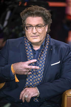MDR Riverboat actor Francis Fulton Smith on the occasion of the recording of the MDR talk show Riverboat on 25 11 2022 in the Mediacity Leipzig 20221125SFL0028