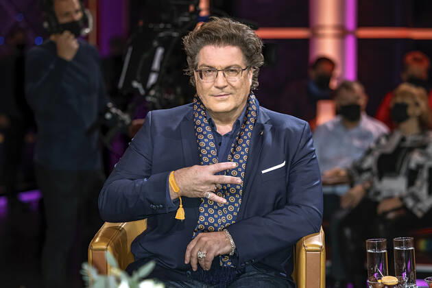MDR Riverboat actor Francis Fulton Smith on the occasion of the recording of the MDR talk show Riverboat on 25 11 2022 in the Mediacity Leipzig 20221125SFL0027