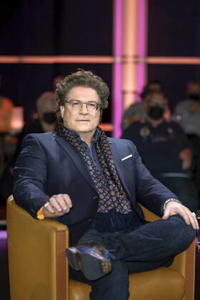 MDR Riverboat actor Francis Fulton Smith on the occasion of the recording of the MDR talk show Riverboat on 25 11 2022 in the Mediacity Leipzig 20221125SFL0003