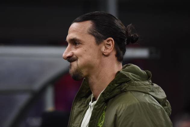 Photo IPP Paolo Bona Milan 10 02 2023 Serie A Football Championship season 2022 2023 Milan Turin In the photo Zlatan Ibrahimovic Italy Photo Press Worldwide Copyright 0