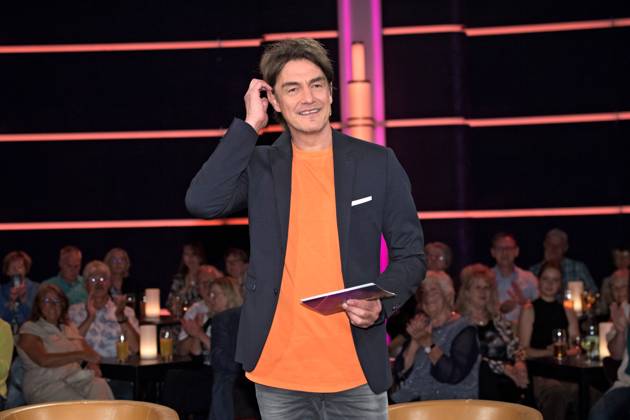 MDR Riverboat host Matze Knop on the occasion of the recording of the MDR talk show Riverboat on 02 06 2023 in the Mediacity Leipzig 20230602ADO0002