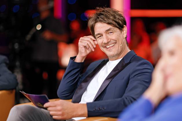MDR Riverboat host Matze Knop on the occasion of the recording of the MDR talk show Riverboat on 16 06 2023 in the Mediacity Leipzig 20230616SFL0040