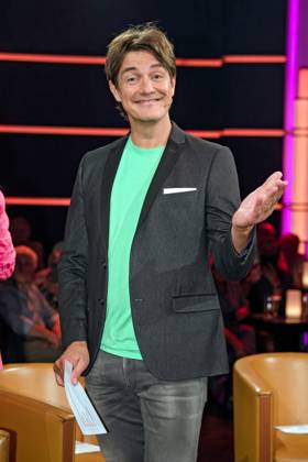 MDR Riverboat host Matze Knop on the occasion of the recording of the MDR talk show Riverboat on 08 09 2023 in the Mediacity Leipzig 20230908ADO0044