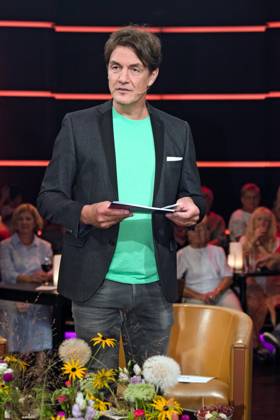 MDR Riverboat host Matze Knop on the occasion of the recording of the MDR talk show Riverboat on 08 09 2023 in the Mediacity Leipzig 20230908ADO0051
