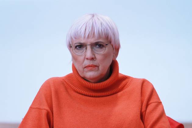 Frankfurt Main, Hesse, Germany, 18 10 2023 Frankfurt Book Fair Minister of State for Culture Claudia Roth, Green Party, in a panel discussion titled Hope for Russia Somebody, Somehow, Sometime Copyright: xdtsxNachrichtenagenturx dts_24323
