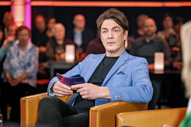 MDR Riverboat presenter Matze Knop on the occasion of the recording of the MDR talk show Riverboat on 24 11 2023 at Mediacity Leipzig 20231124SFL0030