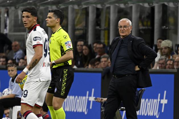 Photo IPP Paolo Bona Milan 14 04 2024 Serie A Football Championship season 2023 2024 match Inter Cagliari In the photo Claudio Ranieri, Cagliari coach Italy Photo Press Worldwide Copyright