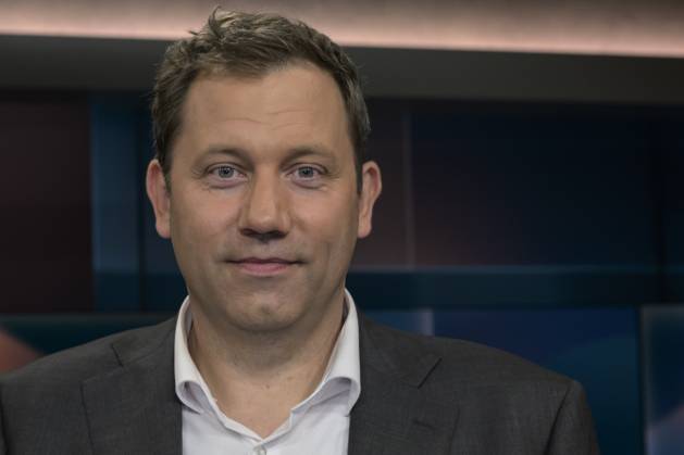 Lars Klingbeil SPD party chairman, hart aber fair Polittalk, TV, format, with presenter Louis Klamroth, Das Erste, The topic Germany before the European Football Championship How does a second summer fairy tale go, 03 06 2024, Copyright: HMBxMedia UwexKoch