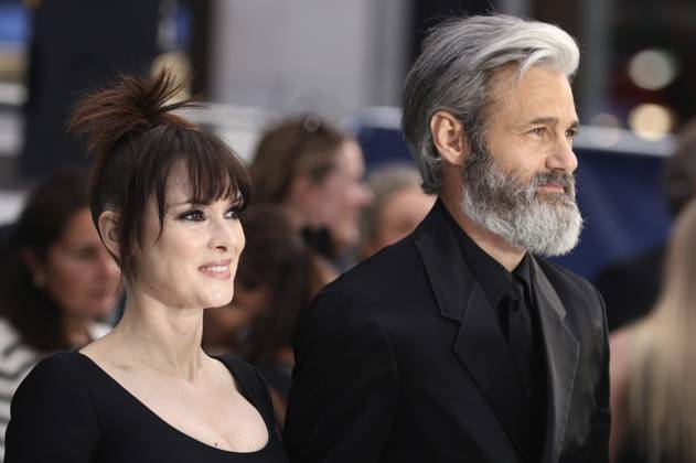 Winona Ryder and Scott Mackinlay Hahn at the premiere of the movie Beetlejuice Beetlejuice at Cineworld Leicester Square London, 29 08 2024 Winona Ryder, Scott Mackinlay Hahn  Foto:xD.xJonesx xFuturexImage