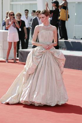 Stacy Martin at the premiere of the feature film The Brutalist at the Biennale di Venezia 2024 81 Venice International Film Festival at the Palazzo del Cinema Venice, 01 09 2024 Foto:xD.xBedrosianx xFuturexImagex brutalist_4913