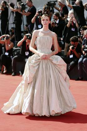 Stacy Martin at the premiere of the feature film The Brutalist at the Biennale di Venezia 2024 81 Venice International Film Festival at the Palazzo del Cinema Venice, 01 09 2024 Foto:xD.xBedrosianx xFuturexImagex brutalist_4915