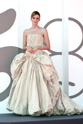 Stacy Martin at the premiere of the feature film The Brutalist at the Biennale di Venezia 2024 81 Venice International Film Festival at the Palazzo del Cinema Venice, 01 09 2024 Foto:xD.xBedrosianx xFuturexImagex brutalist_4918